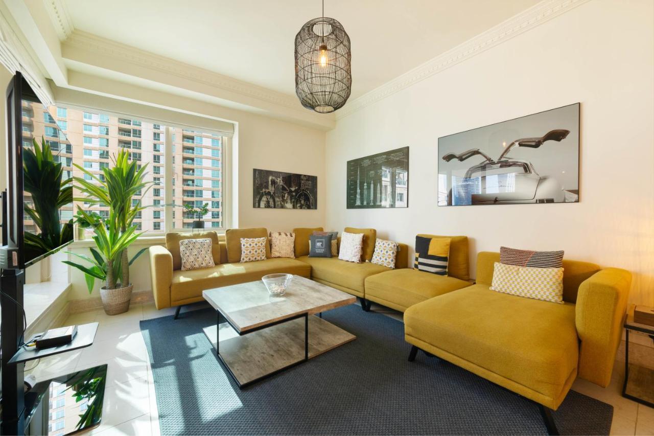 Maison Privee - Stunning Waterfront Apt With Marina View Nxt To Beach Dubai Dış mekan fotoğraf